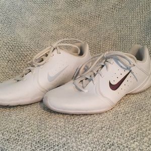 White Nike III Sideline Shoes